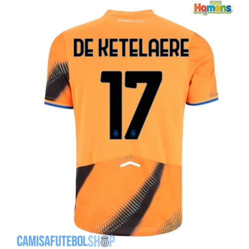 Camisa de time de futebol Atalanta Charles De Ketelaere #17 Replicas 3º Equipamento 2025-26 Manga Curta